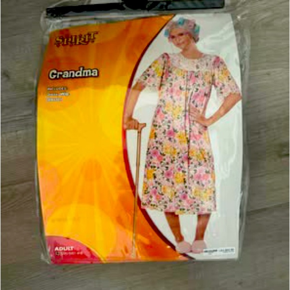 Grandma Halloween costume - Adult Size S/M